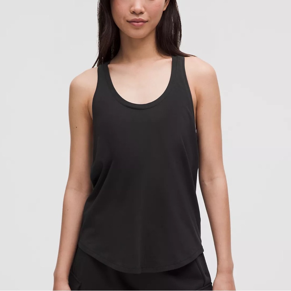 Lululemon Black Racerback Tank Top